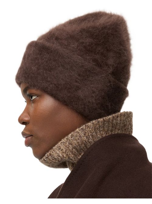 Brushed beanie Soft Goat | 2463512046MOCHA
